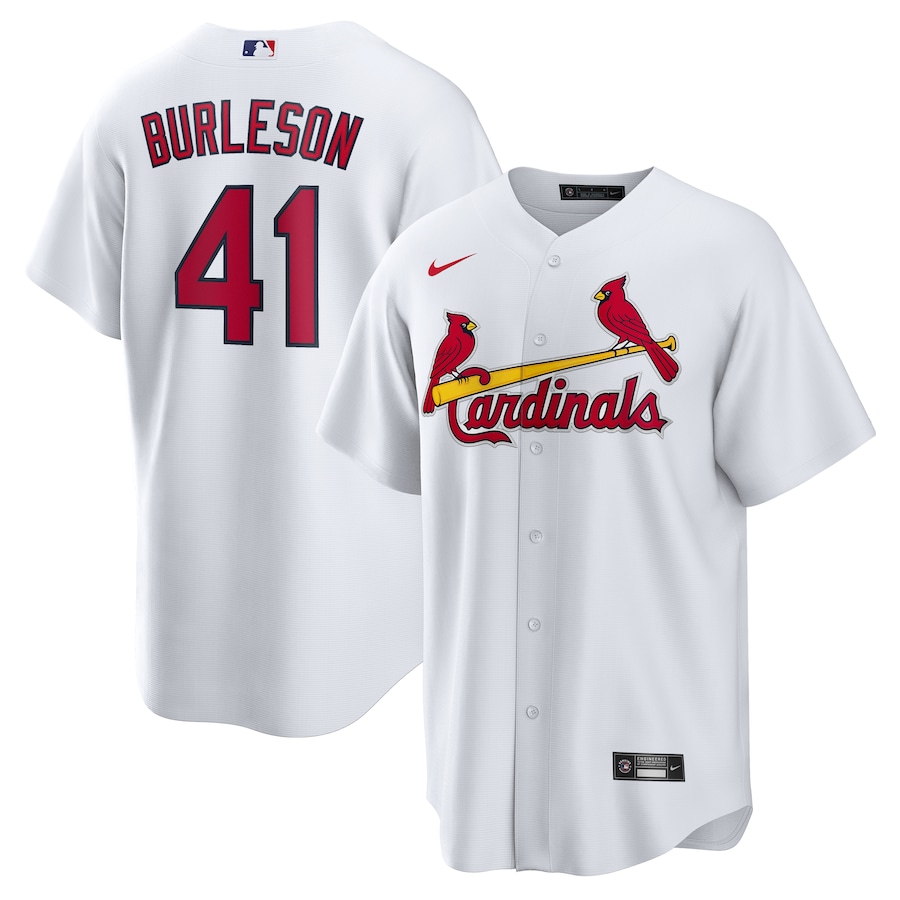 Men's St. Louis Cardinals Alec Burleson Nike White Home Replica Jersey - Jersey