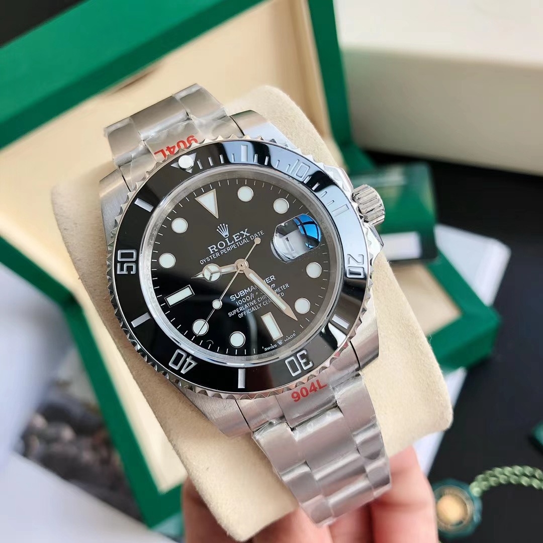 Rolex Submariner No Date Black Dial Watch