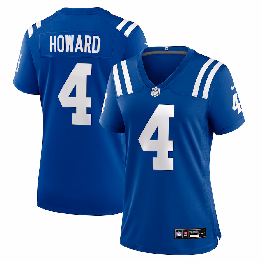 Women's Indianapolis Colts Xavien Howard Nike Royal Team Game Jersey - Jersey