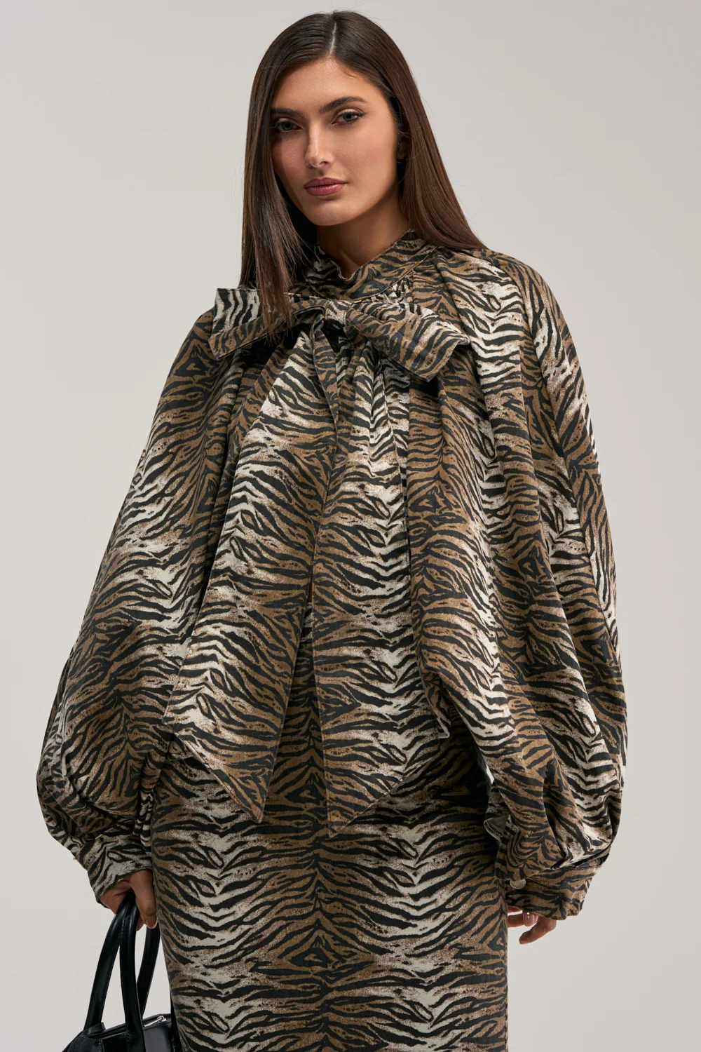 INTO THE WILD ZEBRA BLOUSE - Akira Wear