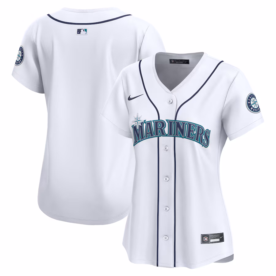 Women's Seattle Mariners Nike White Home Limited Jersey - Jersey