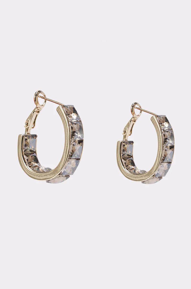 GLITZ AND GLAM GOLD EARRING - Akira Wear