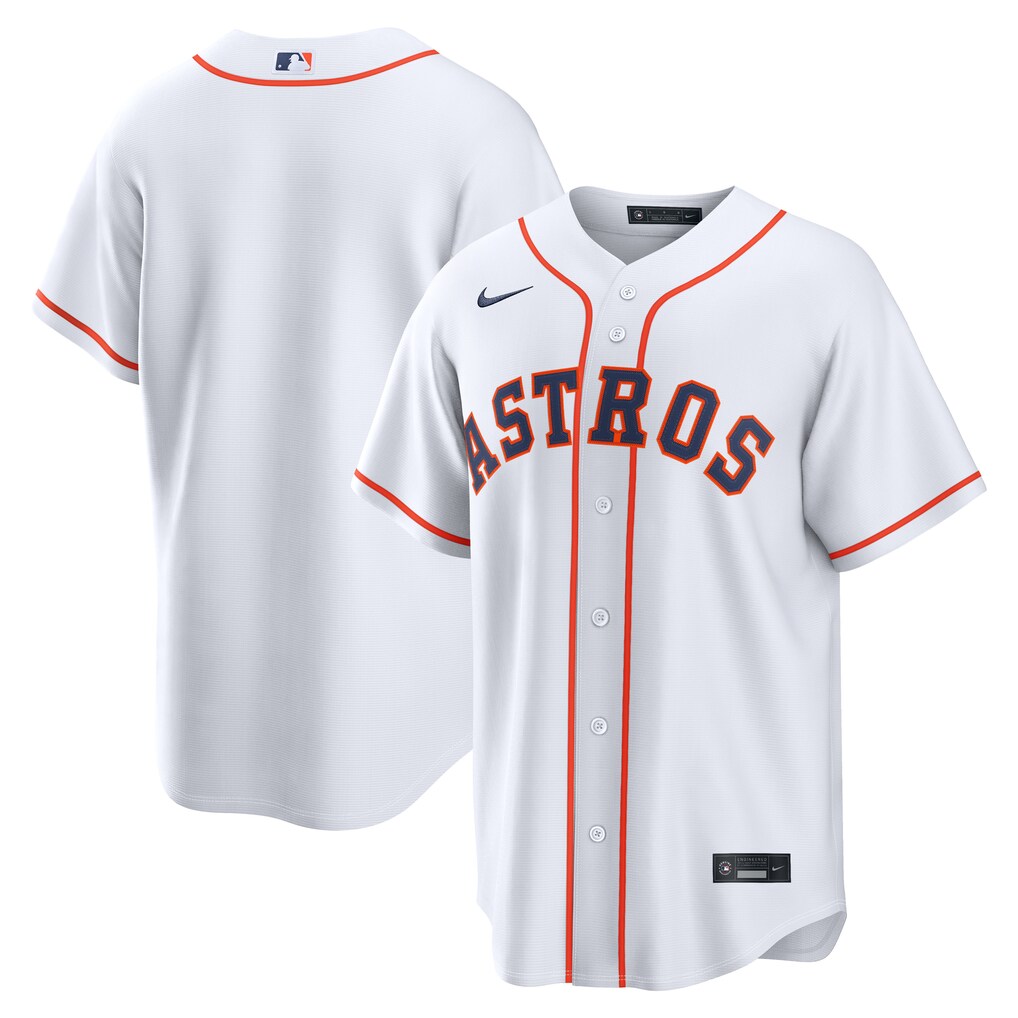 Men's Houston Astros  Nike White Home Replica Jersey - Jersey
