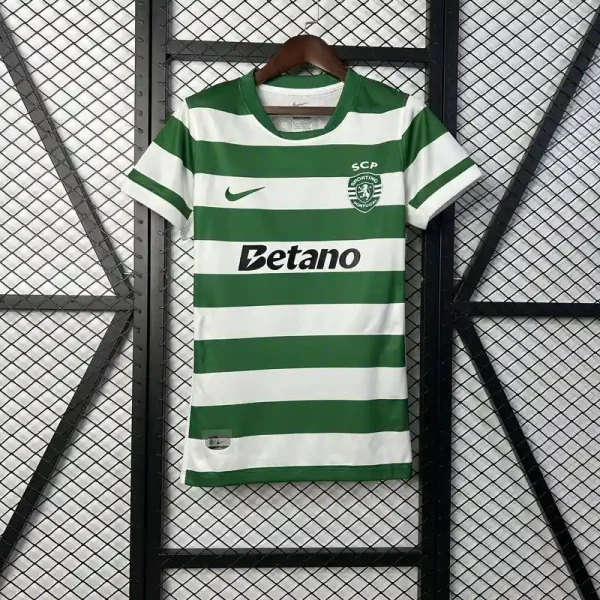 Sporting CP Soccer Jersey Home Women's Custom Shirt 2025/26 - Jersey