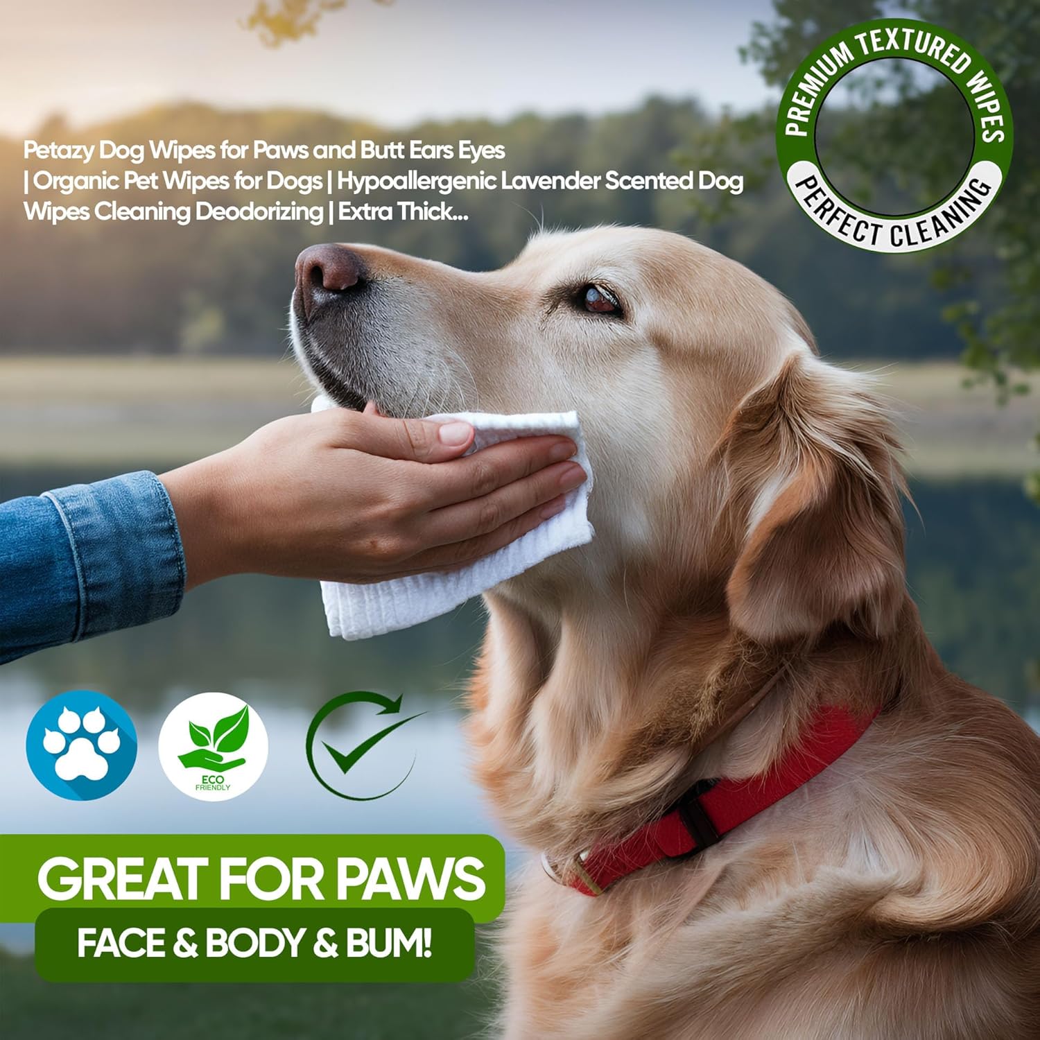 Organic Pet Wipes for Dogs