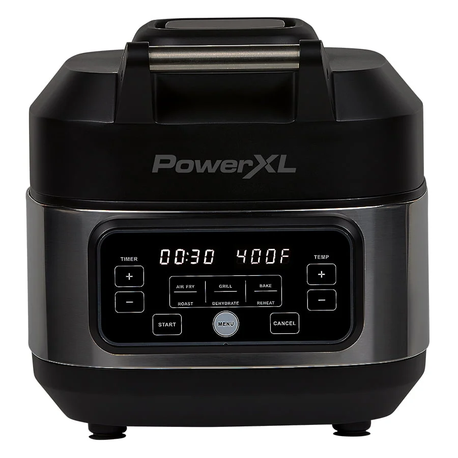 Grill Air Fryer Home, Black, 5.5 Quart