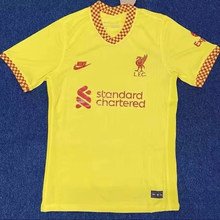 Liverpool Retro Football Jersey Third Away Custom Shirt 2021/22 - Jersey