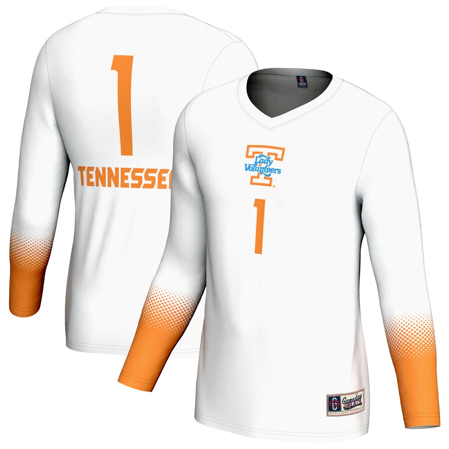 Youth GameDay Greats  White Tennessee Volunteers Volleyball Fashion Jersey - Jersey