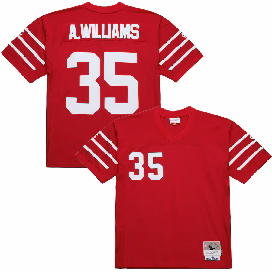 Men's Arizona Cardinals Aeneas Williams Mitchell & Ness Cardinal 1994 Legacy Replica Jersey - Jersey