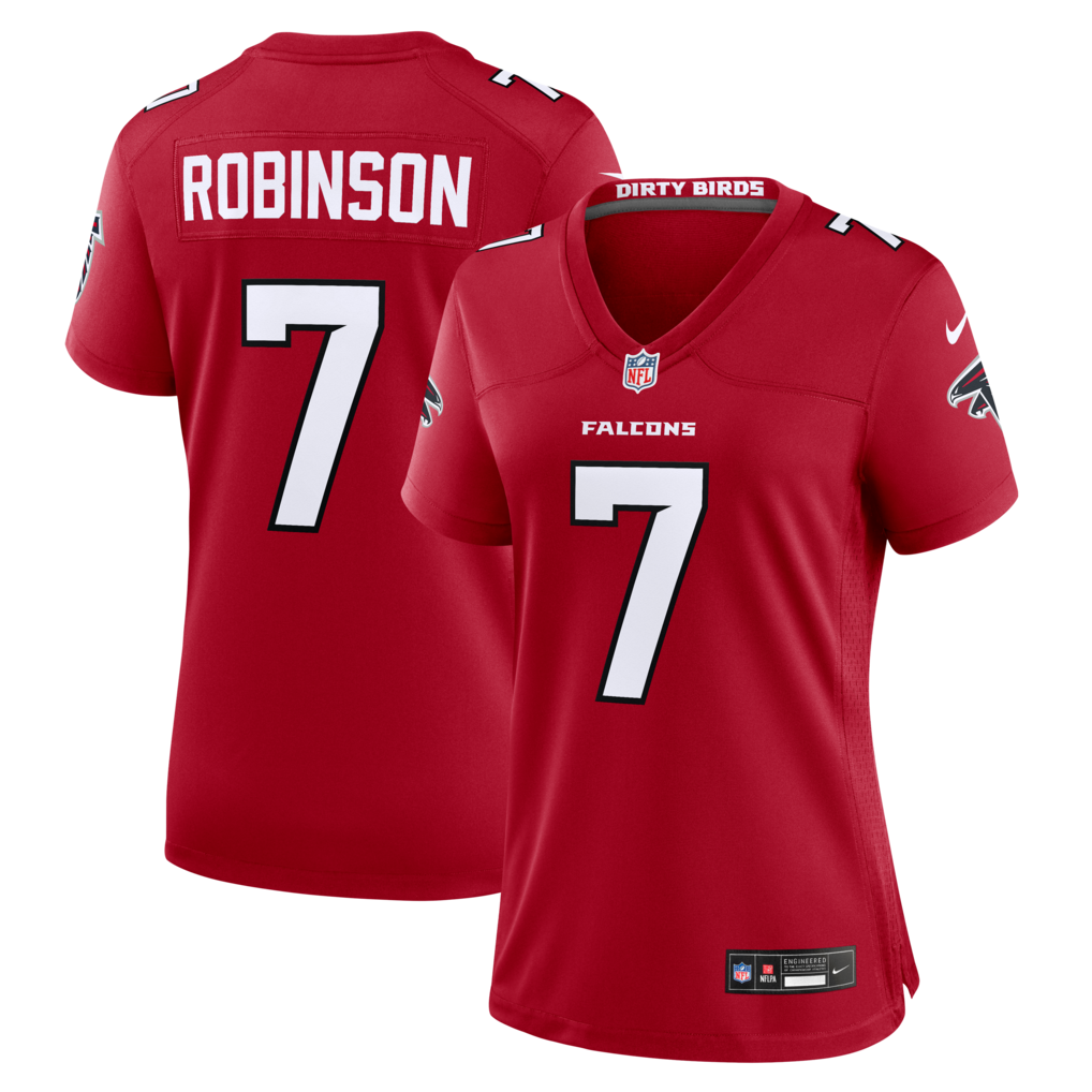 Women's Atlanta Falcons Bijan Robinson Nike Red Game Jersey - Jersey