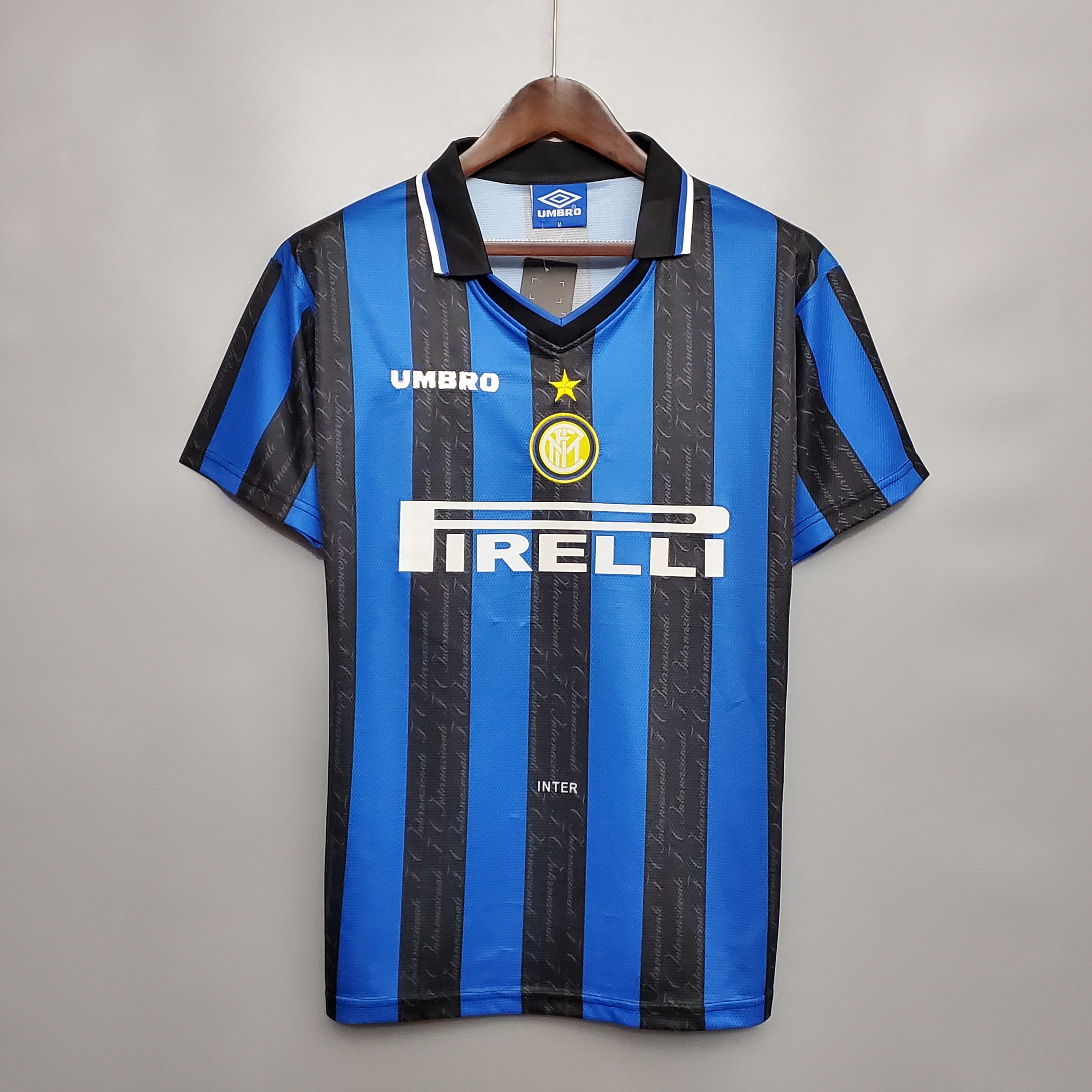 Inter Milan Jersey Custom Home Soccer Jersey 1997/98 - Jersey