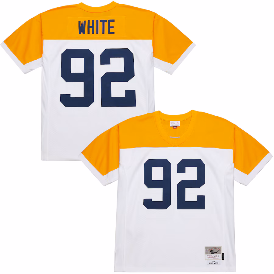 Men's Green Bay Packers Reggie White Mitchell & Ness White 1994 Legacy Replica Jersey - Jersey