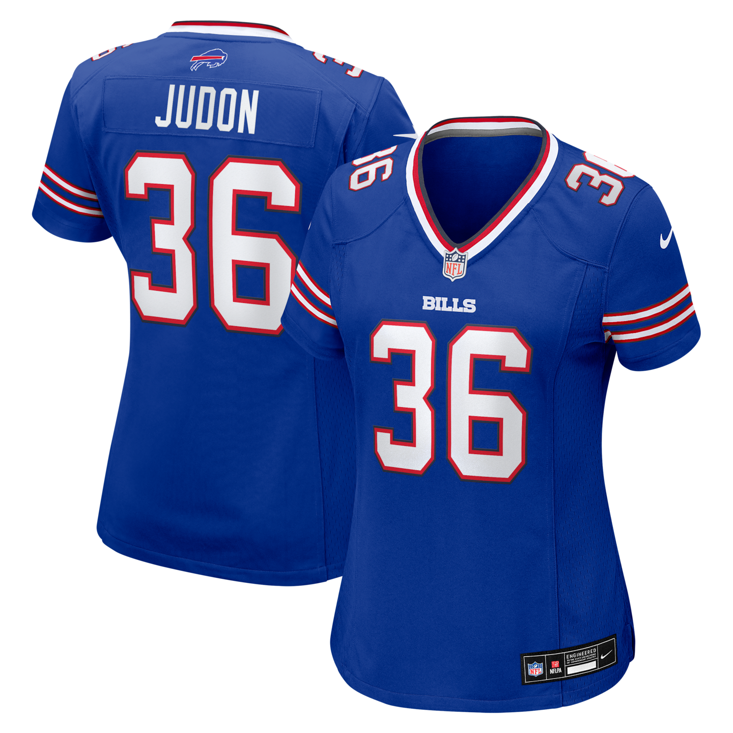 Women's Buffalo Bills Matthew Judon Nike Royal Team Game Jersey - Jersey