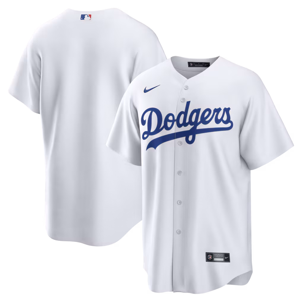 Men's Los Angeles Dodgers  Nike White Home Replica Jersey - Jersey