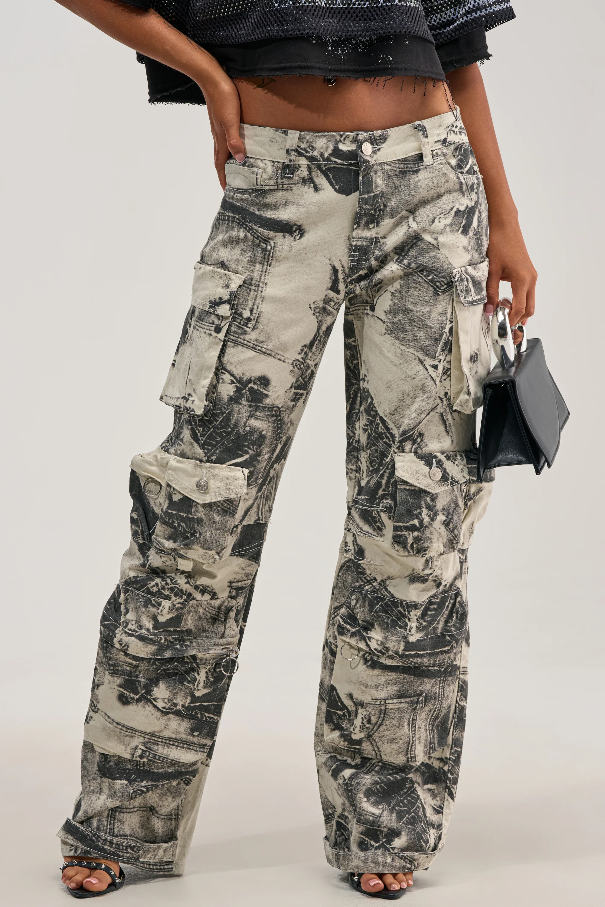 ASH OMBRE CARGO DENIM - Akira Wear
