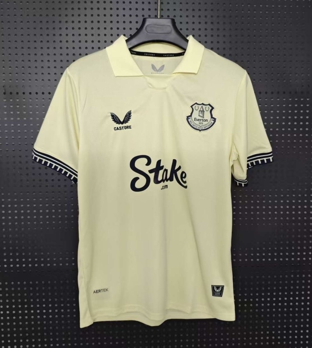 Everton Football Jersey Away Custom Shirt 2025/26 - Jersey