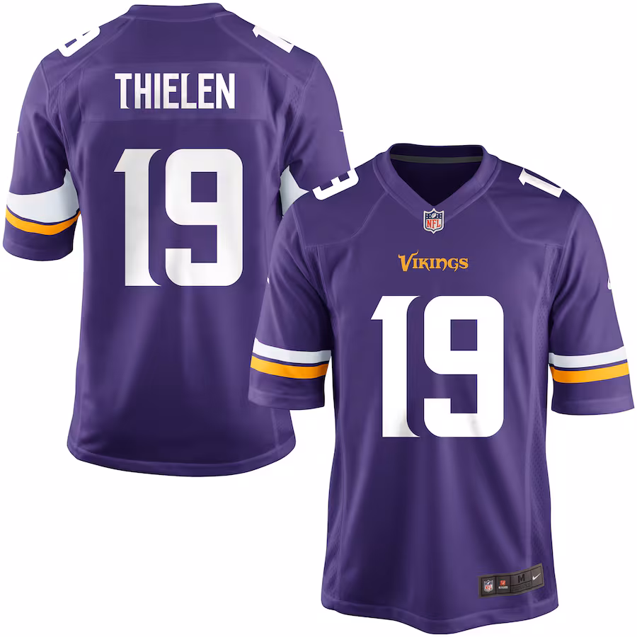 Nike Youth Minnesota Vikings Adam Thielen Team Color Game Jersey - Jersey
