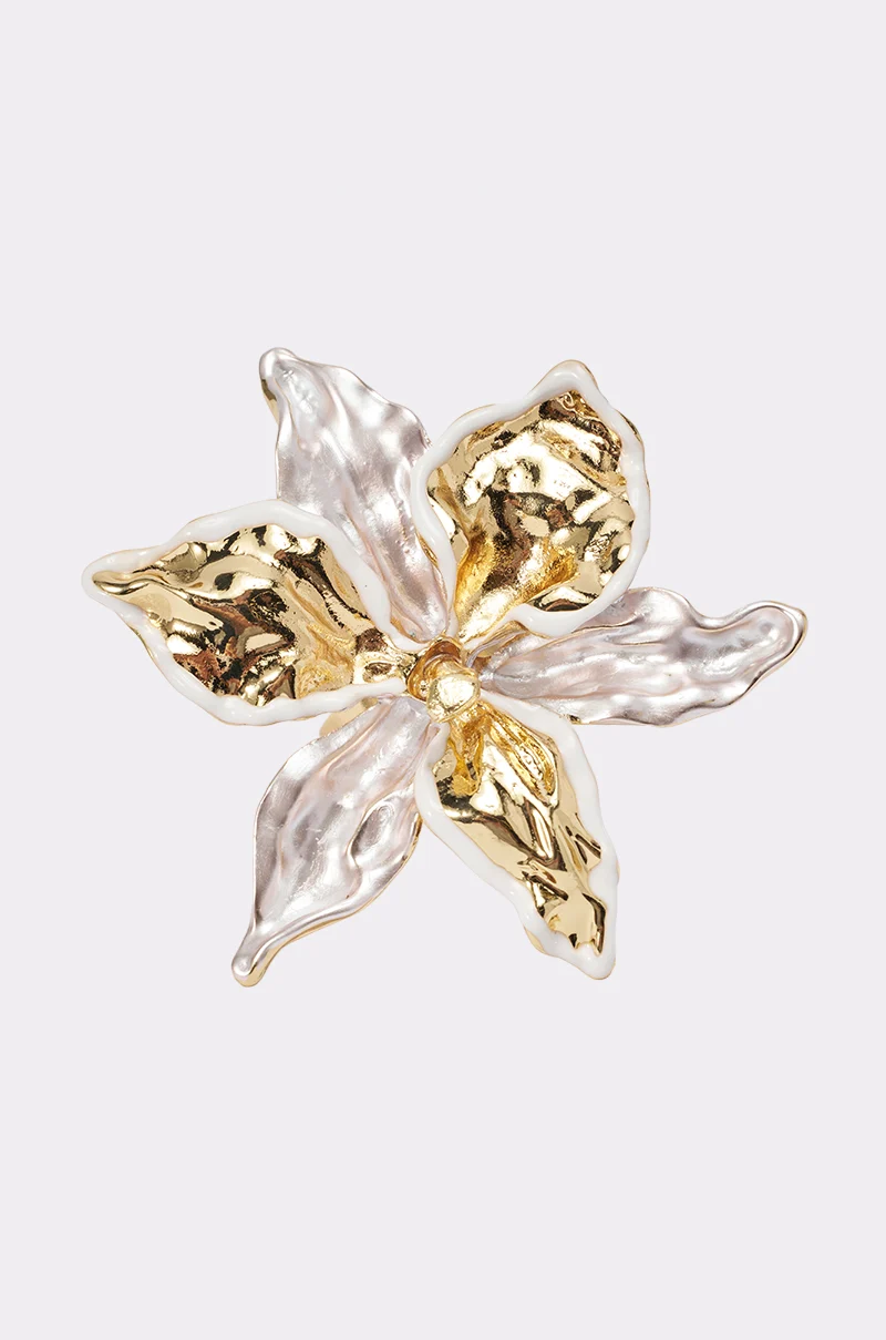 RICH ENERGY FLOWER COCKTAIL RING - Akira Wear