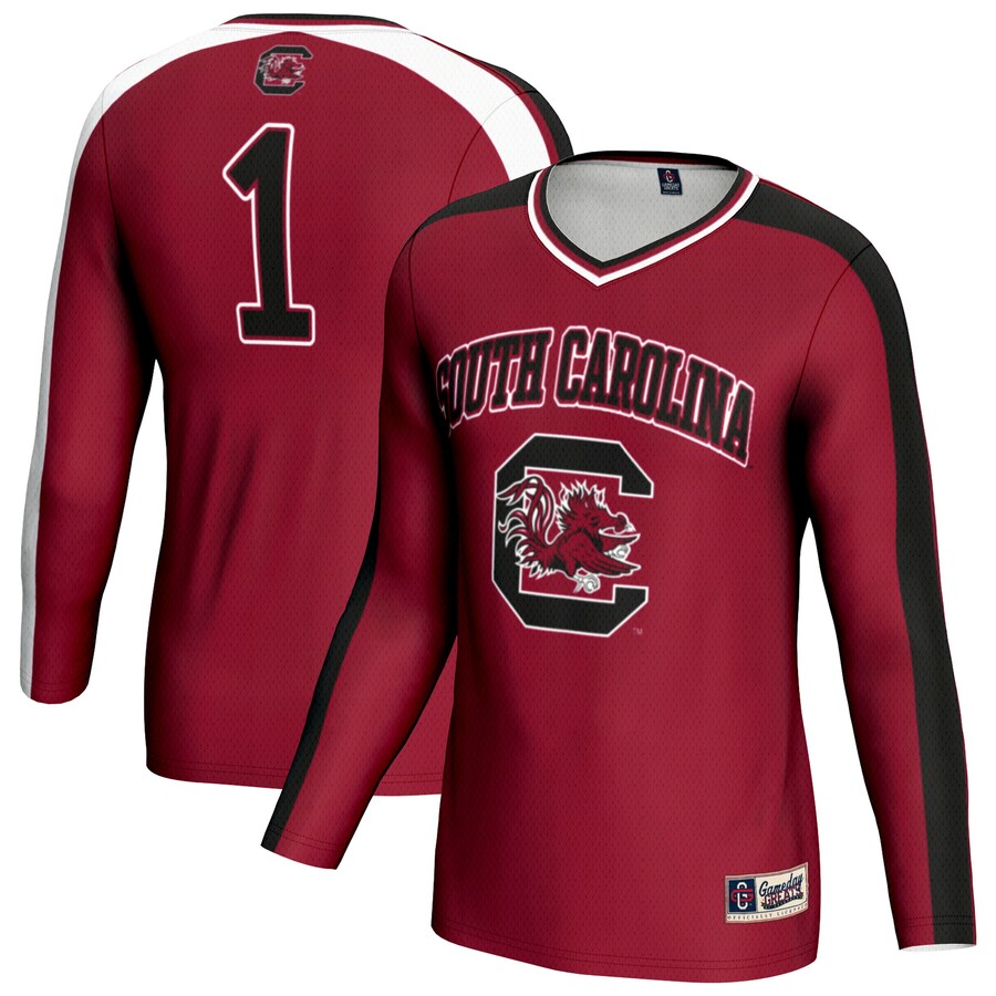 Youth GameDay Greats Garnet South Carolina Gamecocks #1 Lightweight Volleyball Fashion Jersey - Jersey