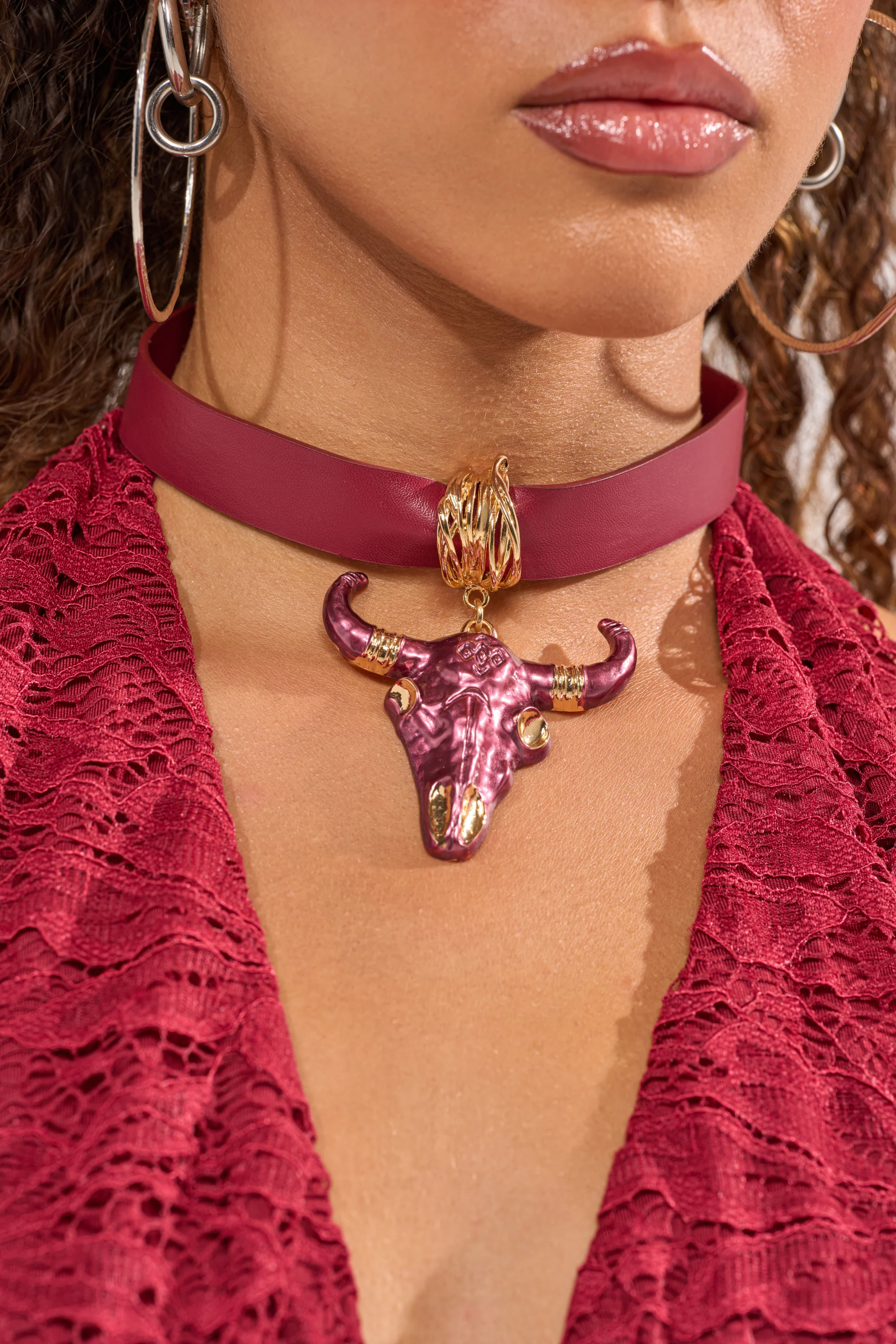 RED HOT NECKLACE - Akira Wear