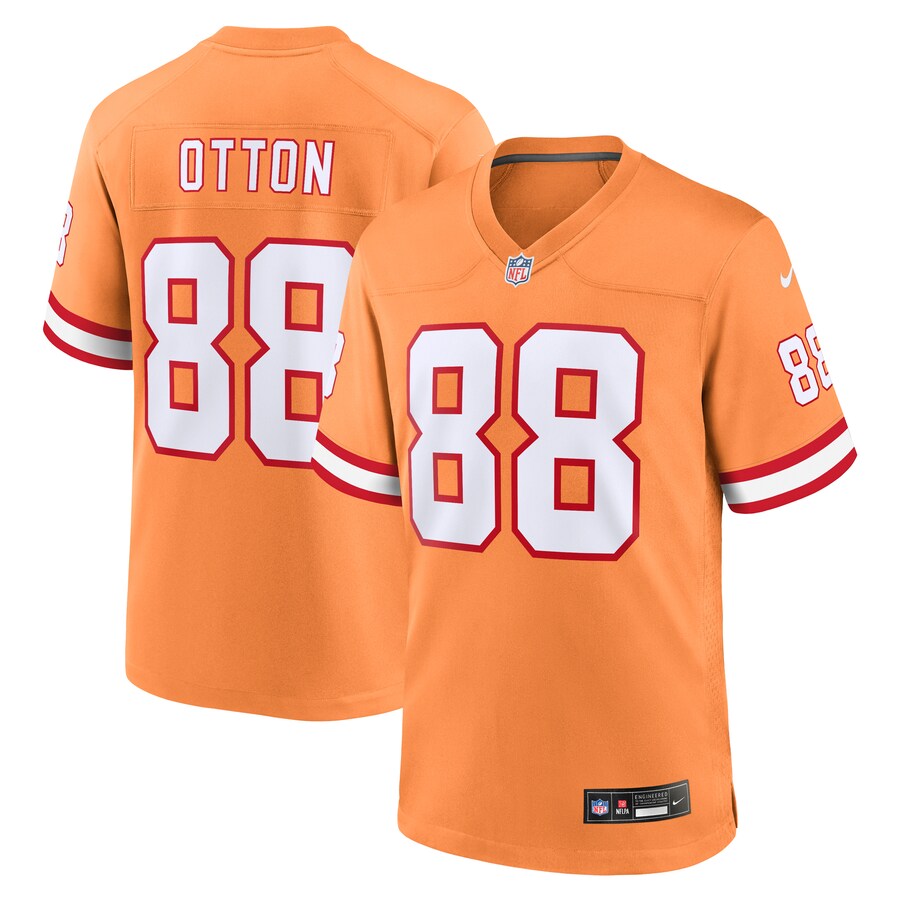 Men's Tampa Bay Buccaneers Cade Otton Nike Orange Alternate Game Jersey - Jersey