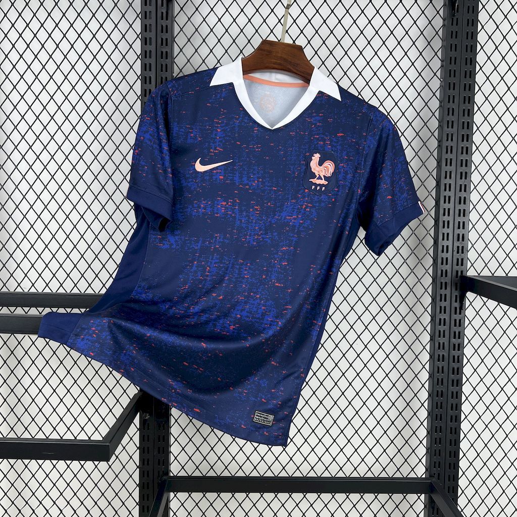 France Soccer Jersey Home Custom Shirt 2025 - Jersey