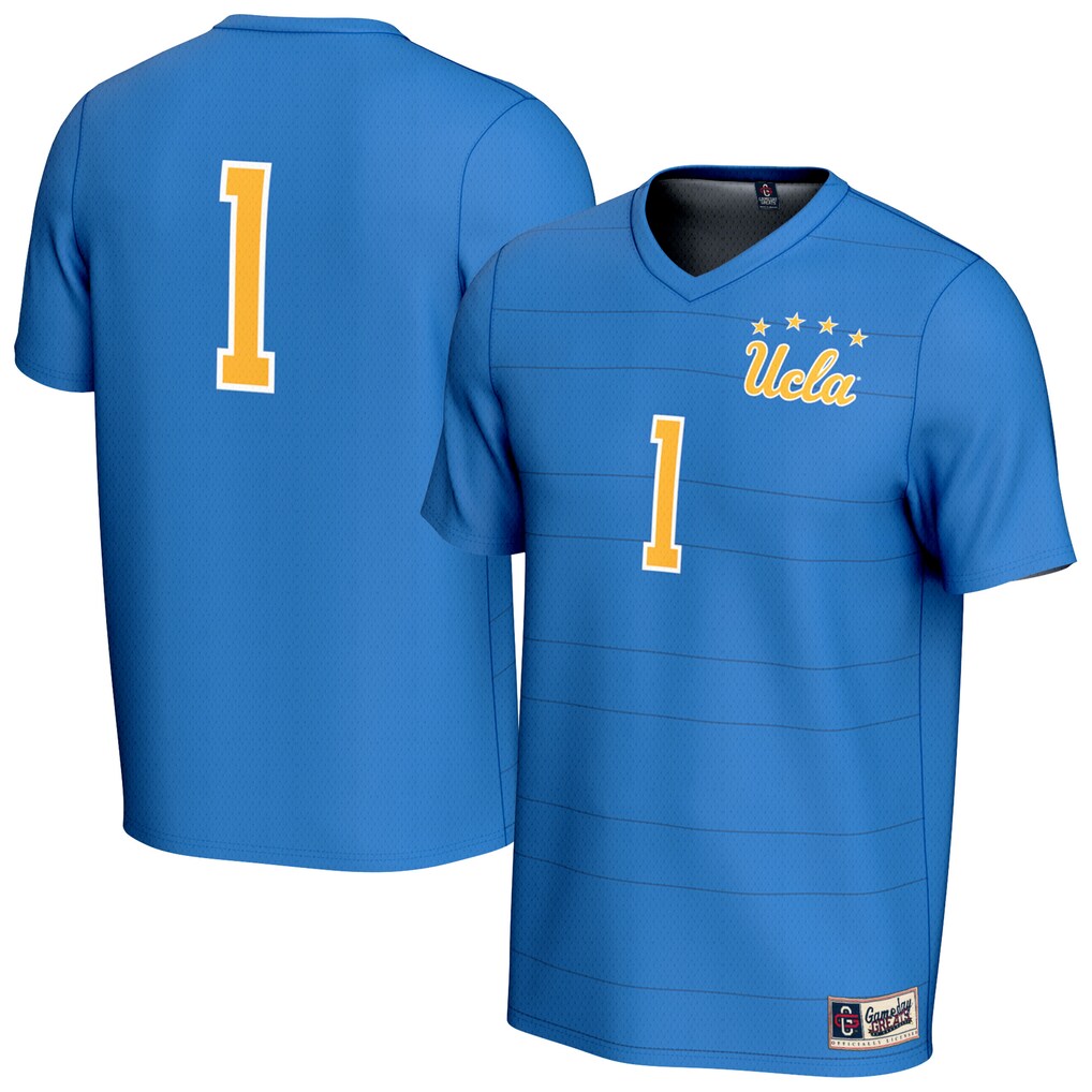 Youth GameDay Greats #1 Blue UCLA Bruins Collegiate Men's Soccer Fashion Jersey - Jersey