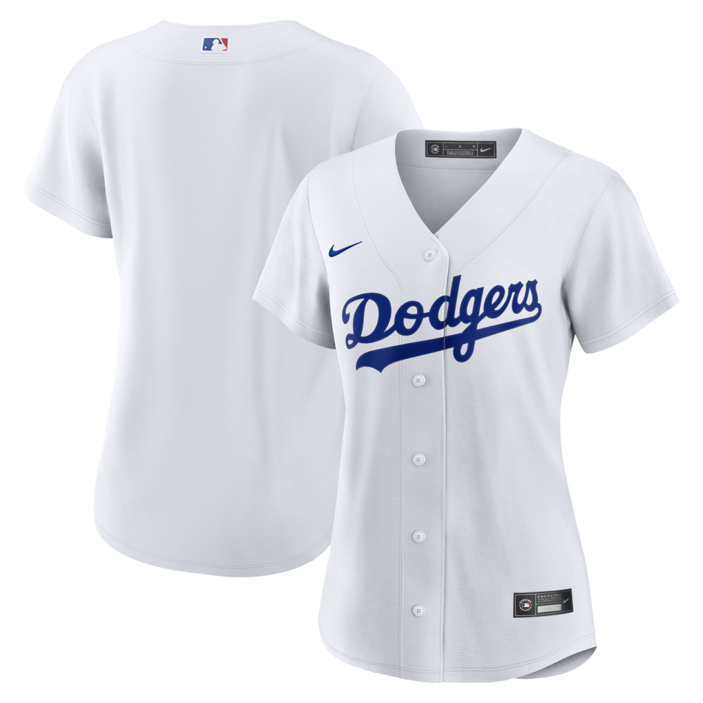 Women's Los Angeles Dodgers  Nike White Home Replica Jersey - Jersey