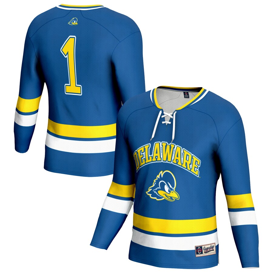 Unisex GameDay Greats  Royal Delaware Fightin' Blue Hens Lightweight Women's Hockey Team Fashion Jersey - Jersey