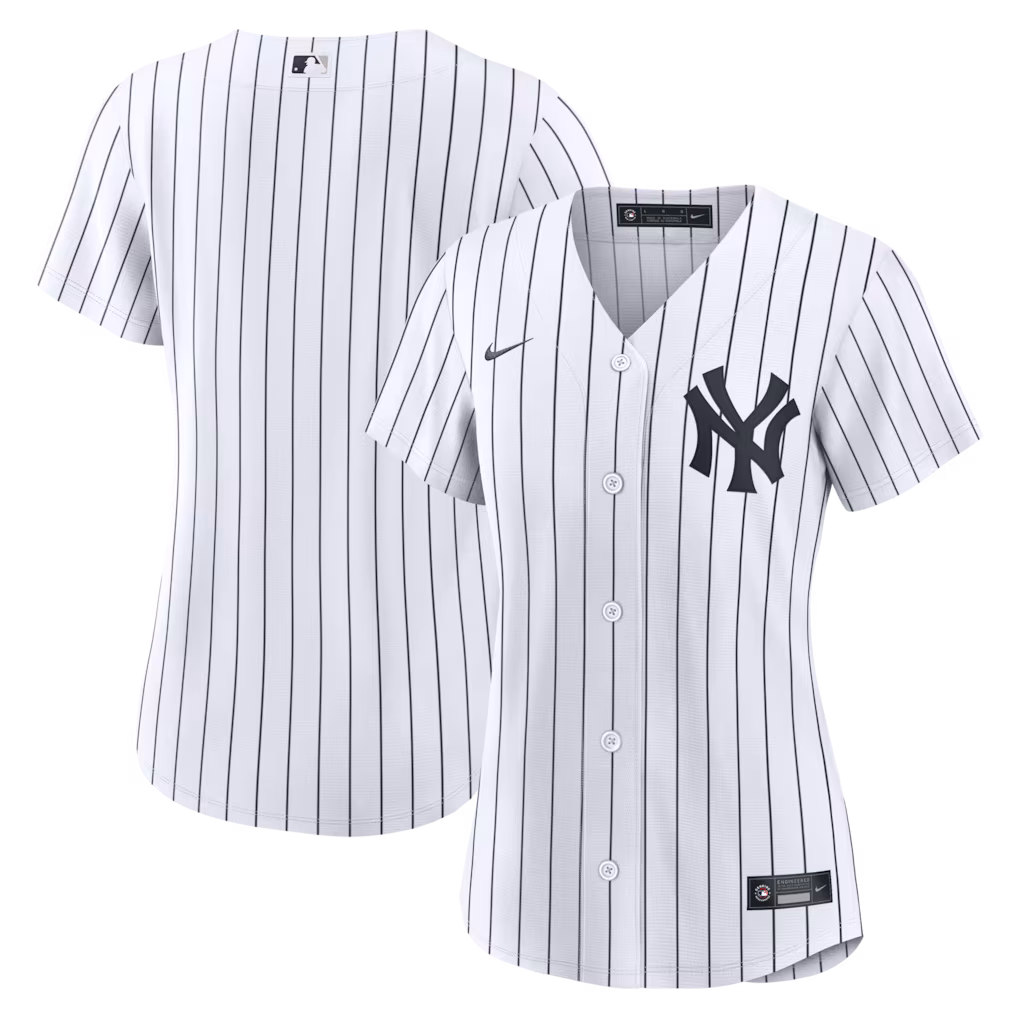 Women's New York Yankees Nike White Home Replica Jersey - Jersey