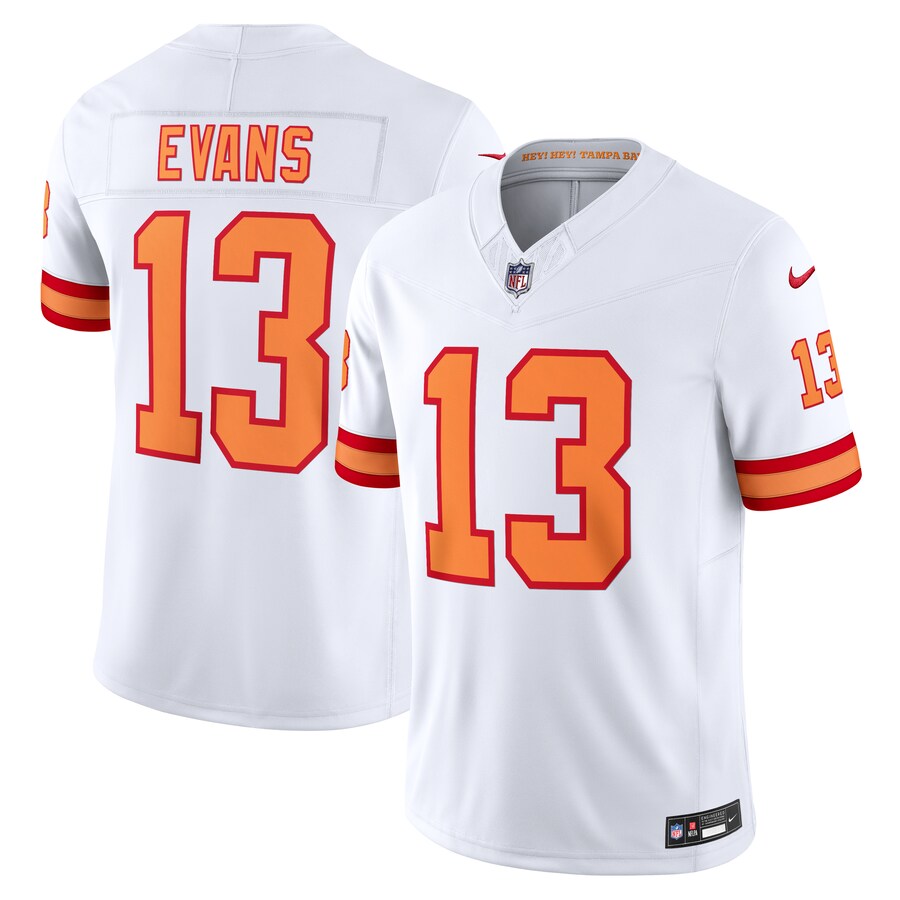 Men's '76 Tampa Bay Buccaneers Mike Evans Nike White Vapor F.U.S.E. Player Limited Jersey - Jersey
