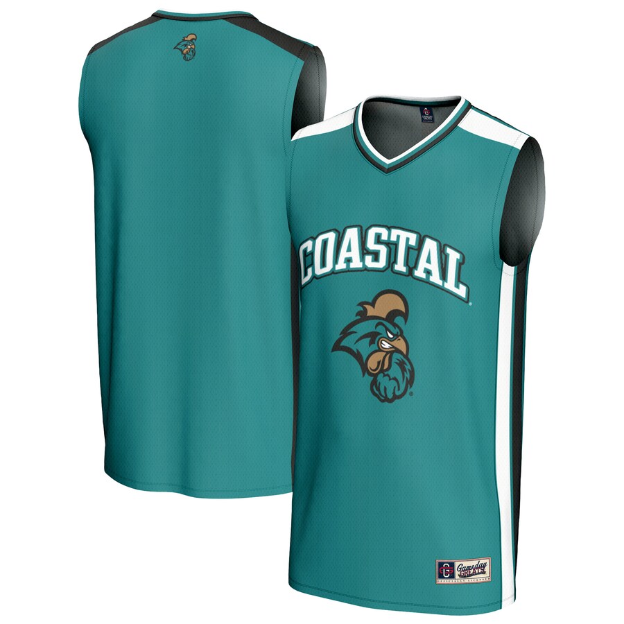 Youth GameDay Greats Teal Coastal Carolina Chanticleers Basketball Jersey - Jersey