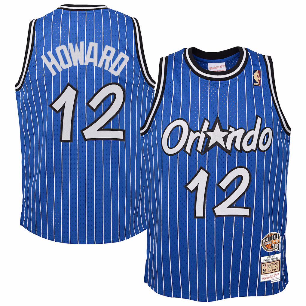 Youth Orlando Magic Dwight Howard Mitchell & Ness Blue 2004/05 Hardwood Classics Swingman Jersey - Jersey