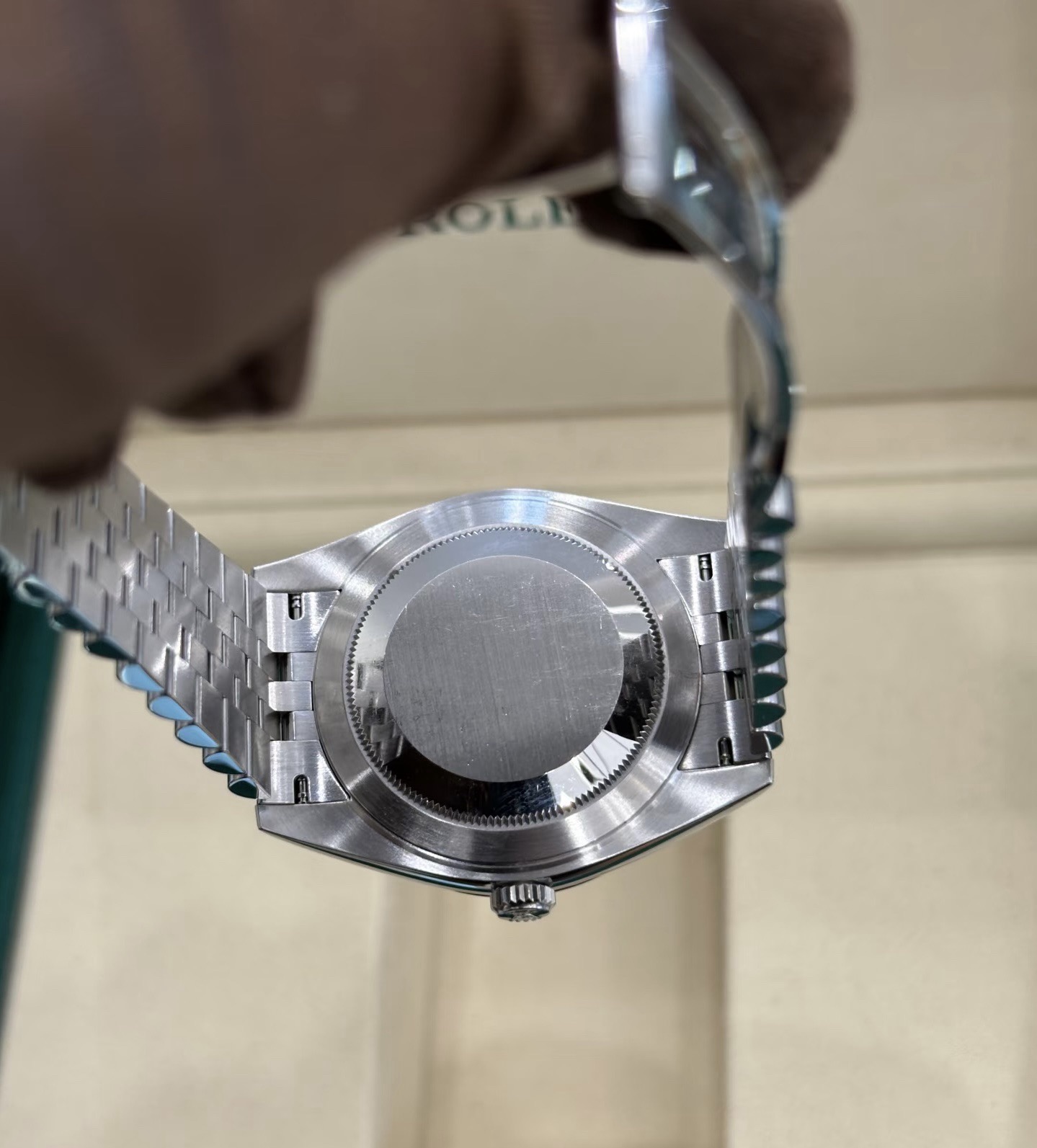 Rolex Datejust Black Dial Jubilee Bracelet Automatic Watch