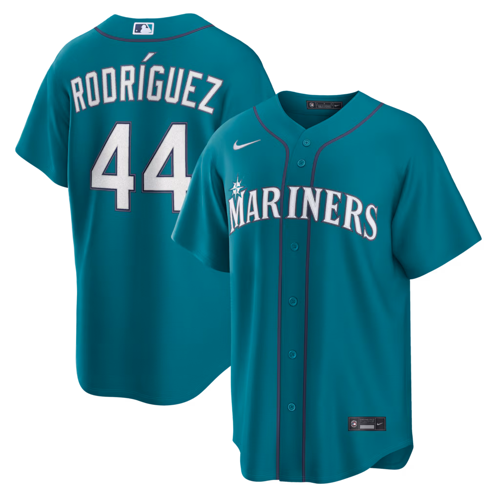 Men's Seattle Mariners Julio Rodríguez Nike Teal Alternate Replica Jersey - Jersey
