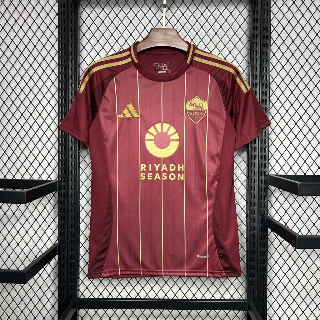 Roma Soccer Jersey Home Custom Shirt 2024/25 - Jersey