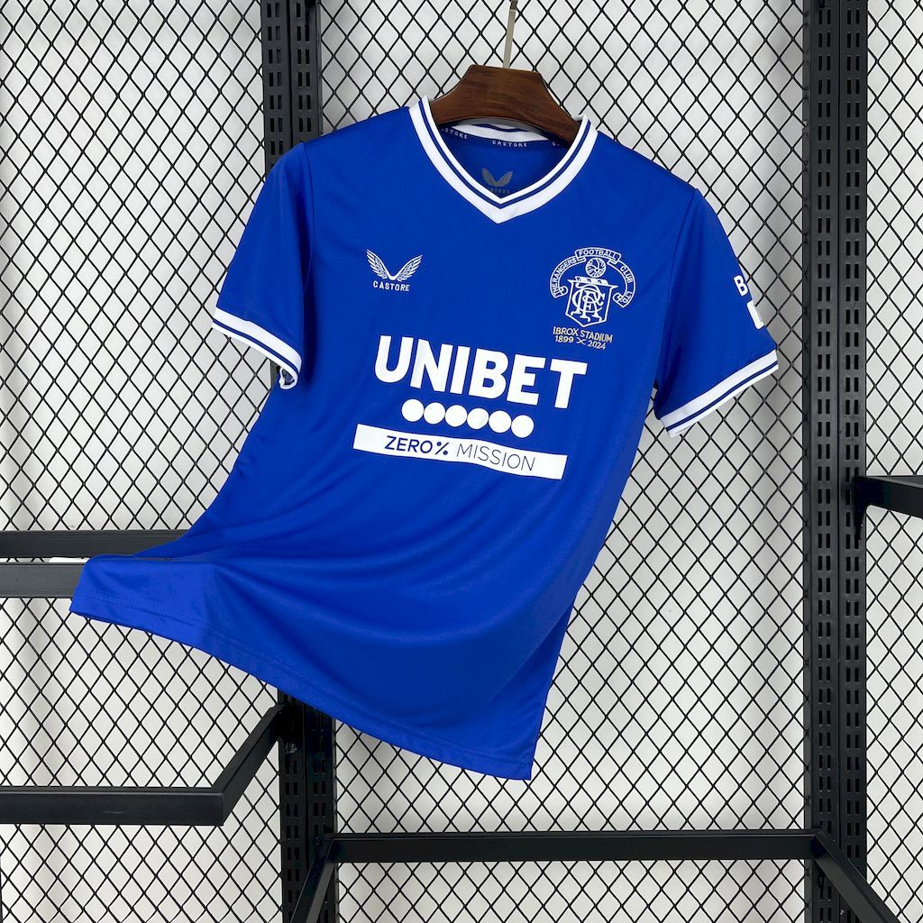 Rangers FC Soccer Jersey 125th Anniversary Custom Shirt 2024/25 - Jersey