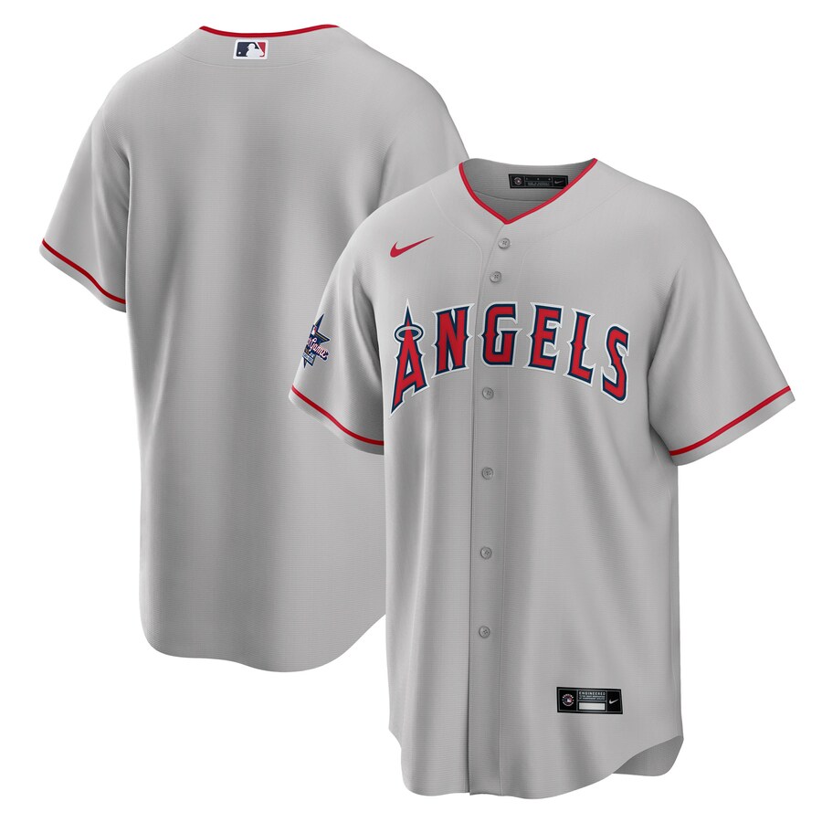 Men's Los Angeles Angels Nike Gray 2025 MLB All-Star Game Away Replica Jersey - Jersey