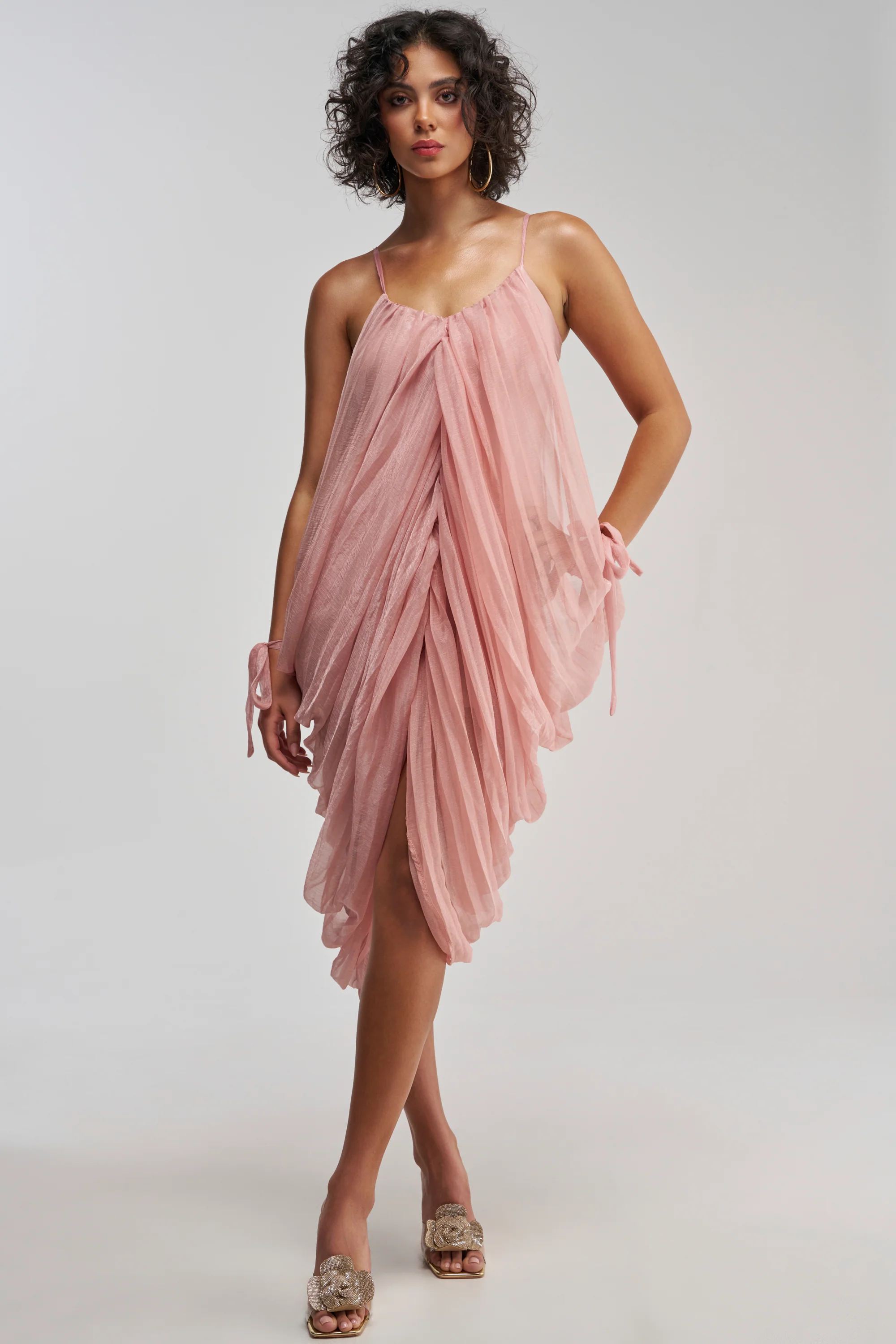 VIVA LA VIDA MESH DRESS IN MAUVE - Akira Wear