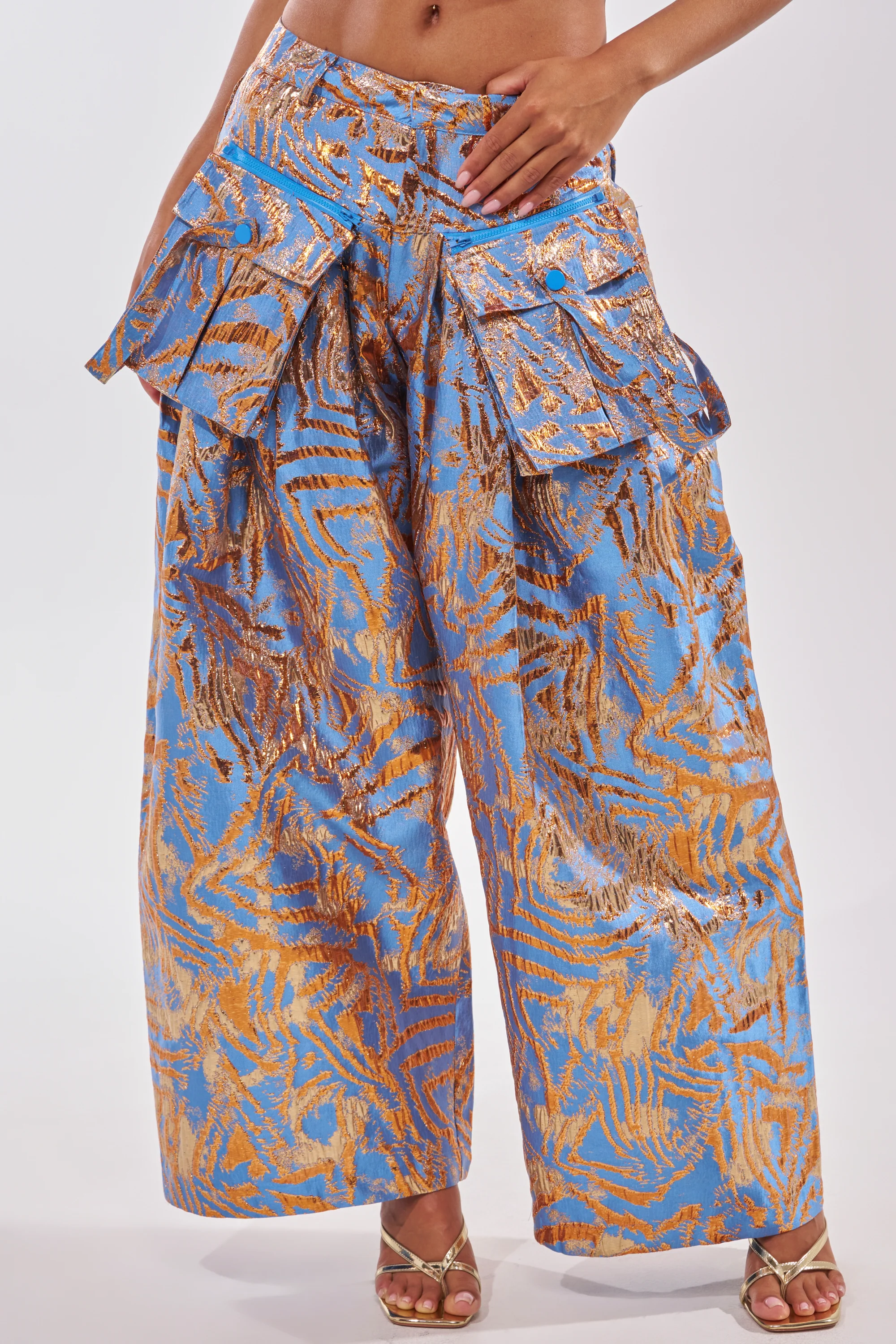 WAYS TO GO BROCADE TROUSER - Akira Wear
