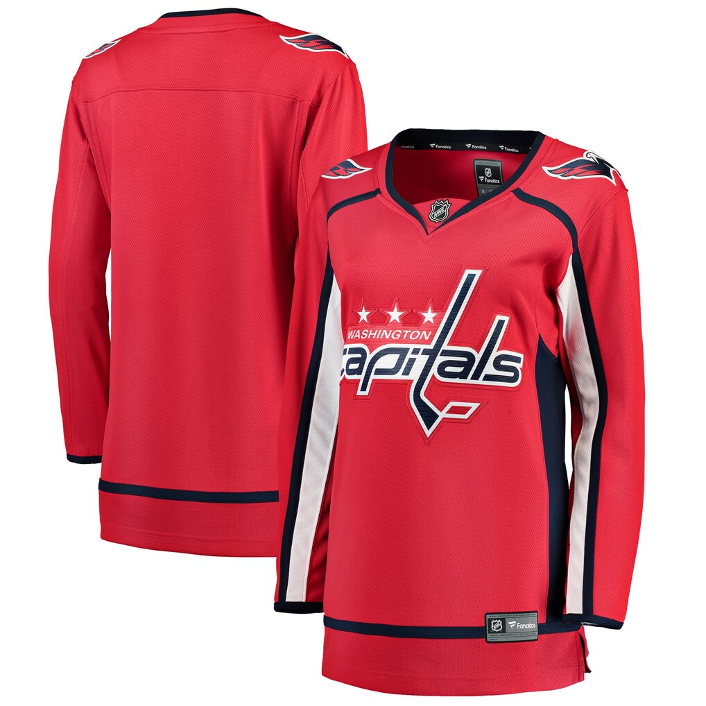 Women's Washington Capitals Fanatics Red Home Breakaway Jersey - Jersey