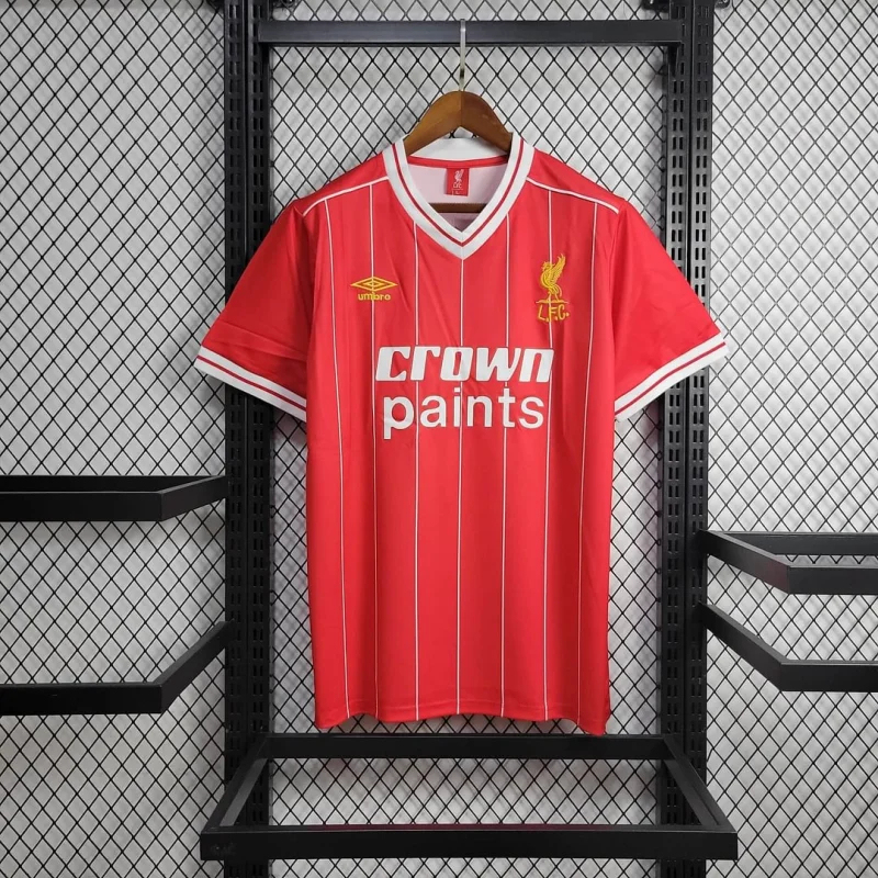 Liverpool Retro Football Jersey Home Custom Shirt 1981-84 - Jersey