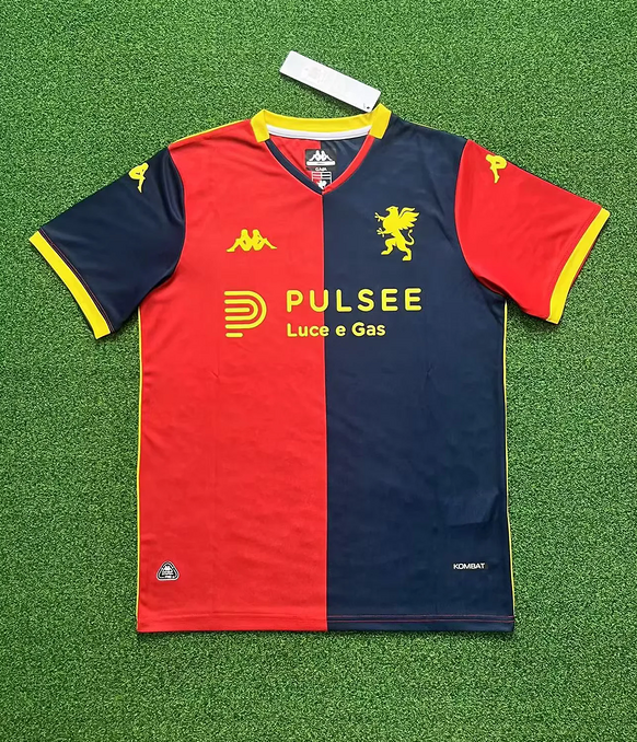Genoa Soccer Jersey Home Custom Shirt 2025/26 - Jersey