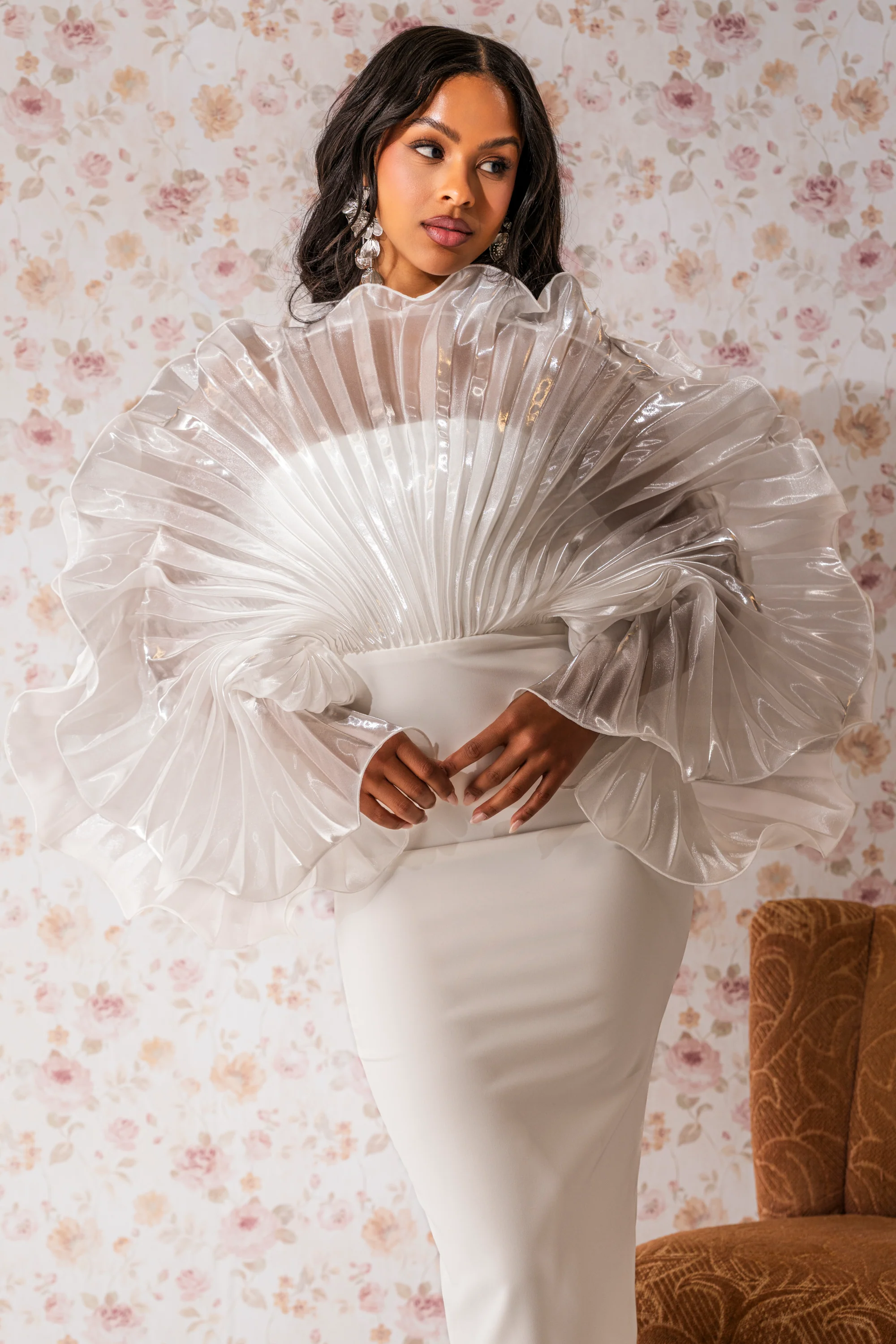 BY THE SEA SHORE BANDAGE MIDI DRESS - Akira Wear