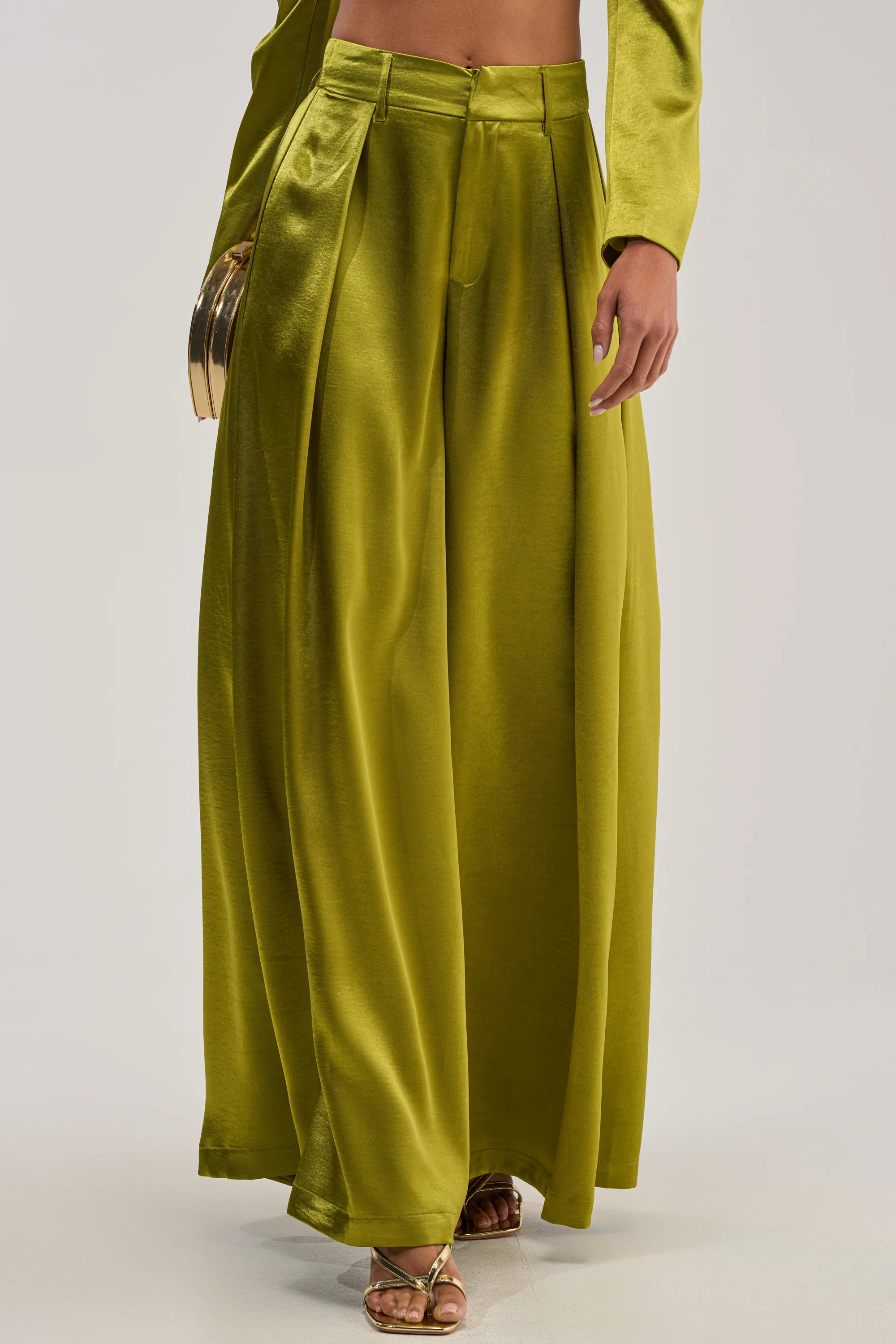 LUCKY ONE SATIN TROUSER - Akira Wear