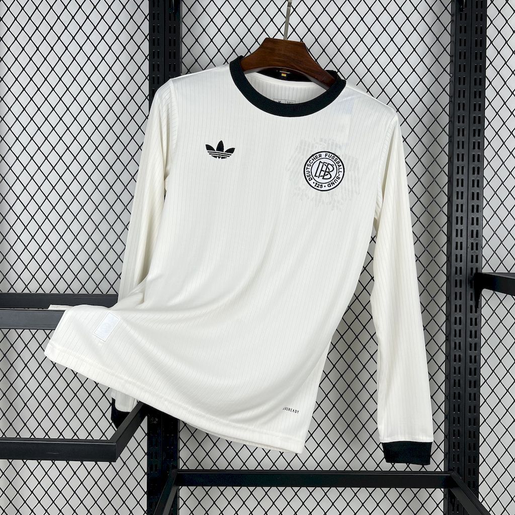 Germany Football Jersey Custom Long Sleeve Shirt 2025 125th Anniversary - Jersey