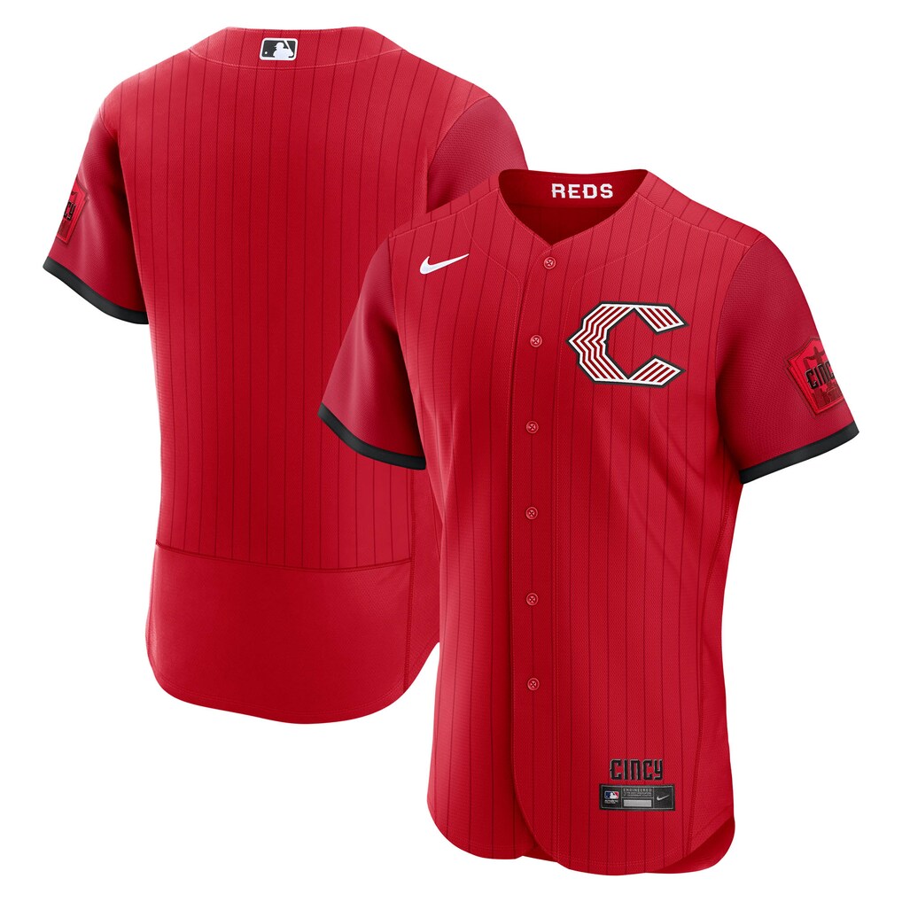 Men's Cincinnati Reds  Nike Red 2026 City Connect Authentic Jersey - Jersey