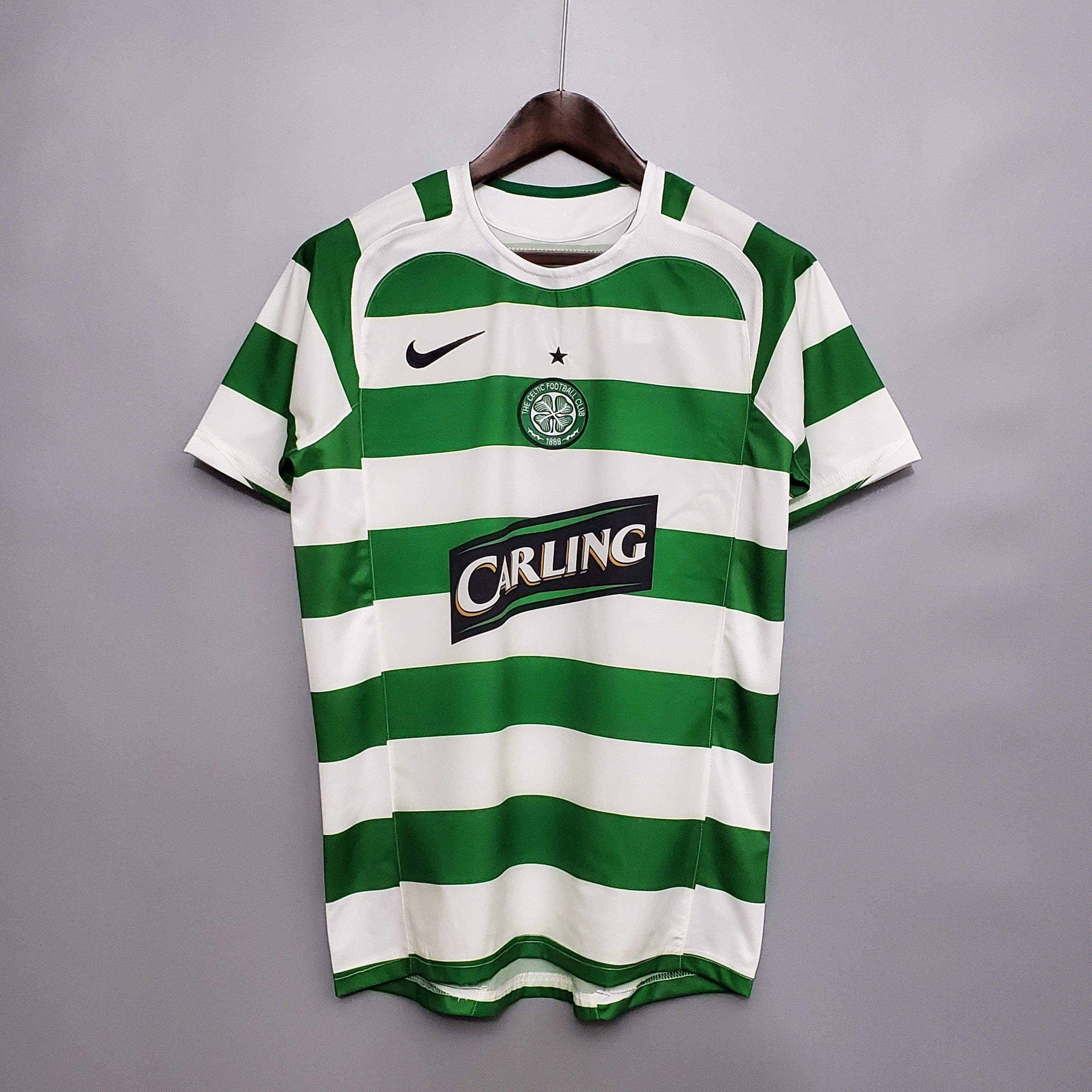 Celtic Retro Soccer Jersey Home Custom Shirt 2005/06 - Jersey