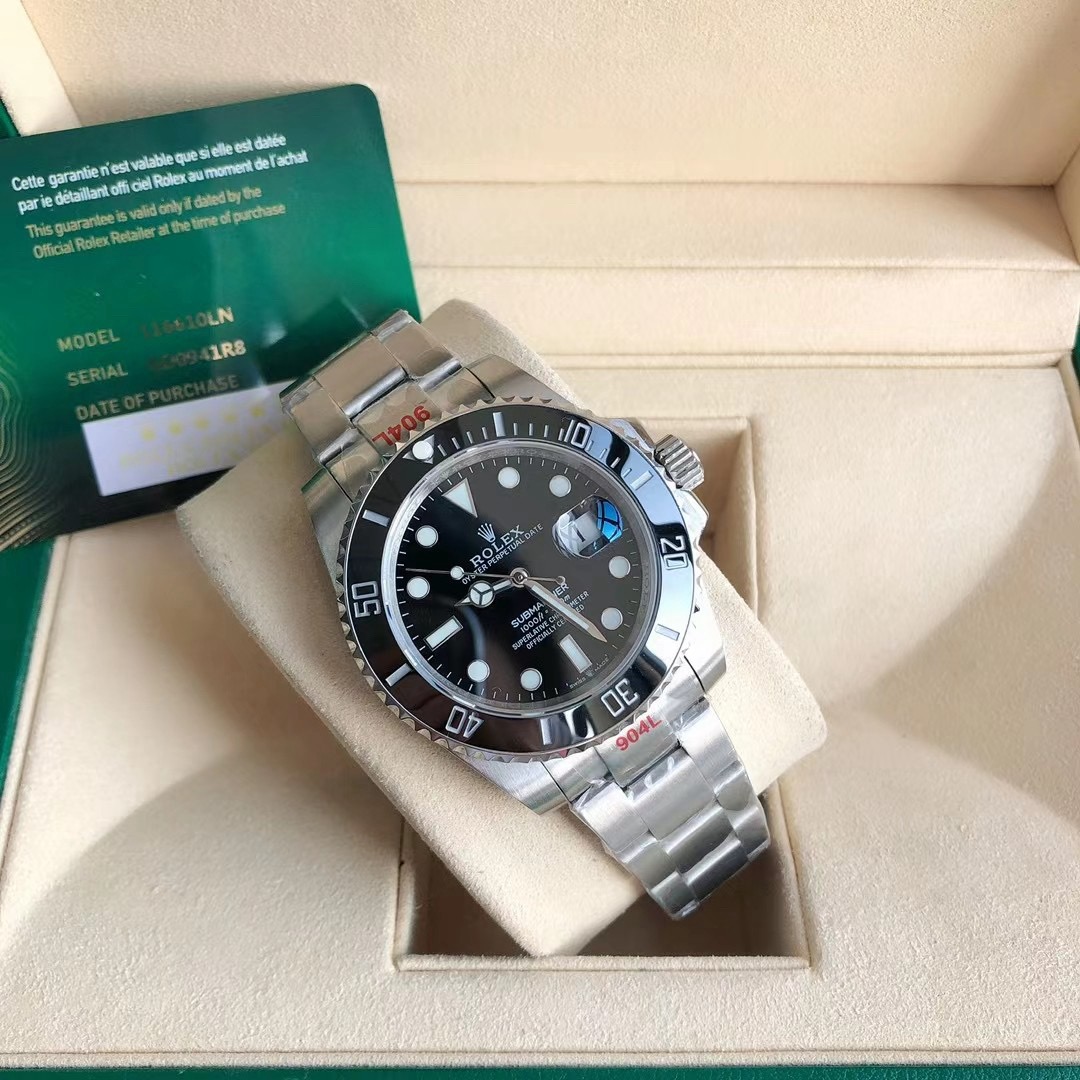 Rolex Submariner No Date Black Dial Watch