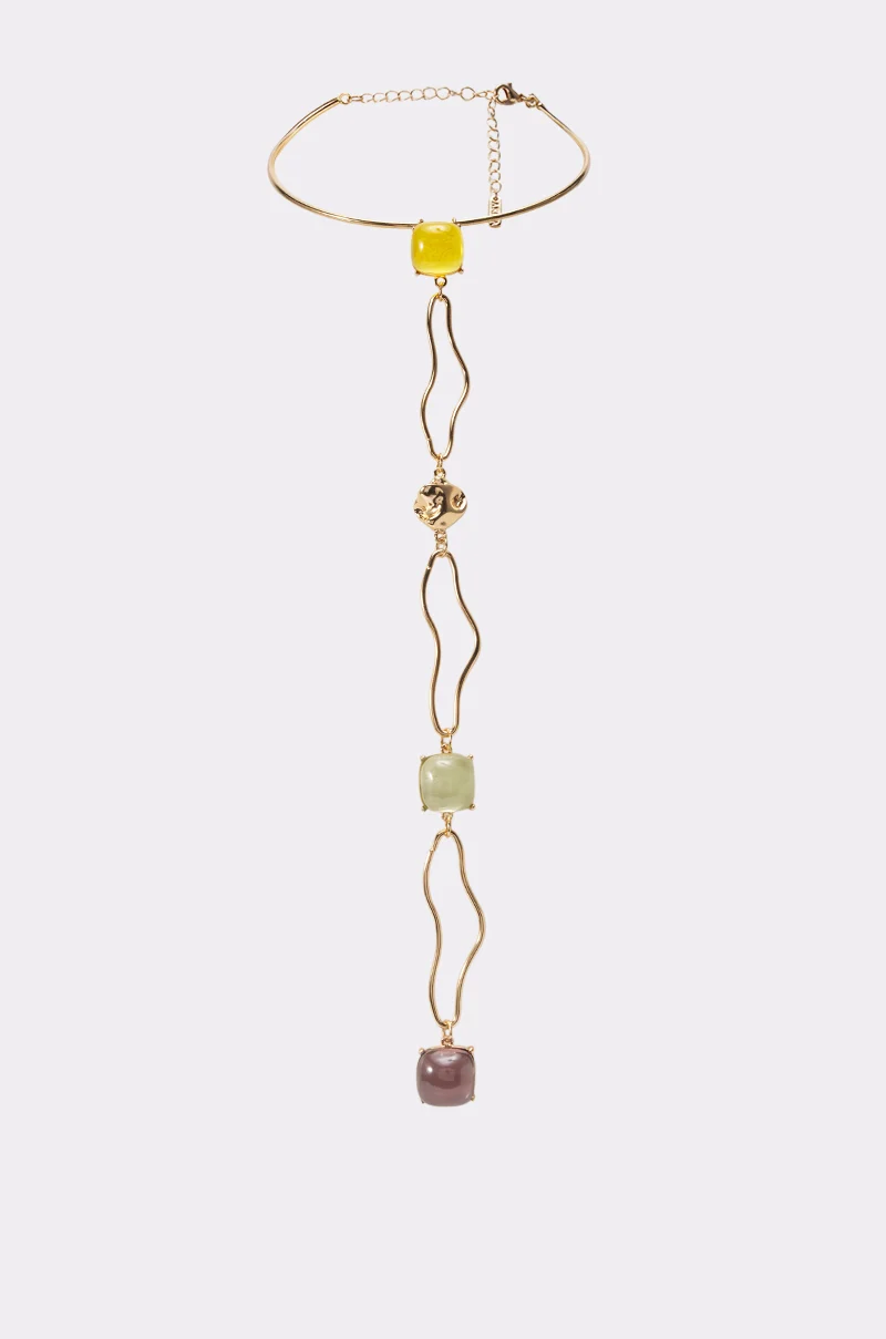 MODERN MUSE LINEAR NECKLACE - Akira Wear